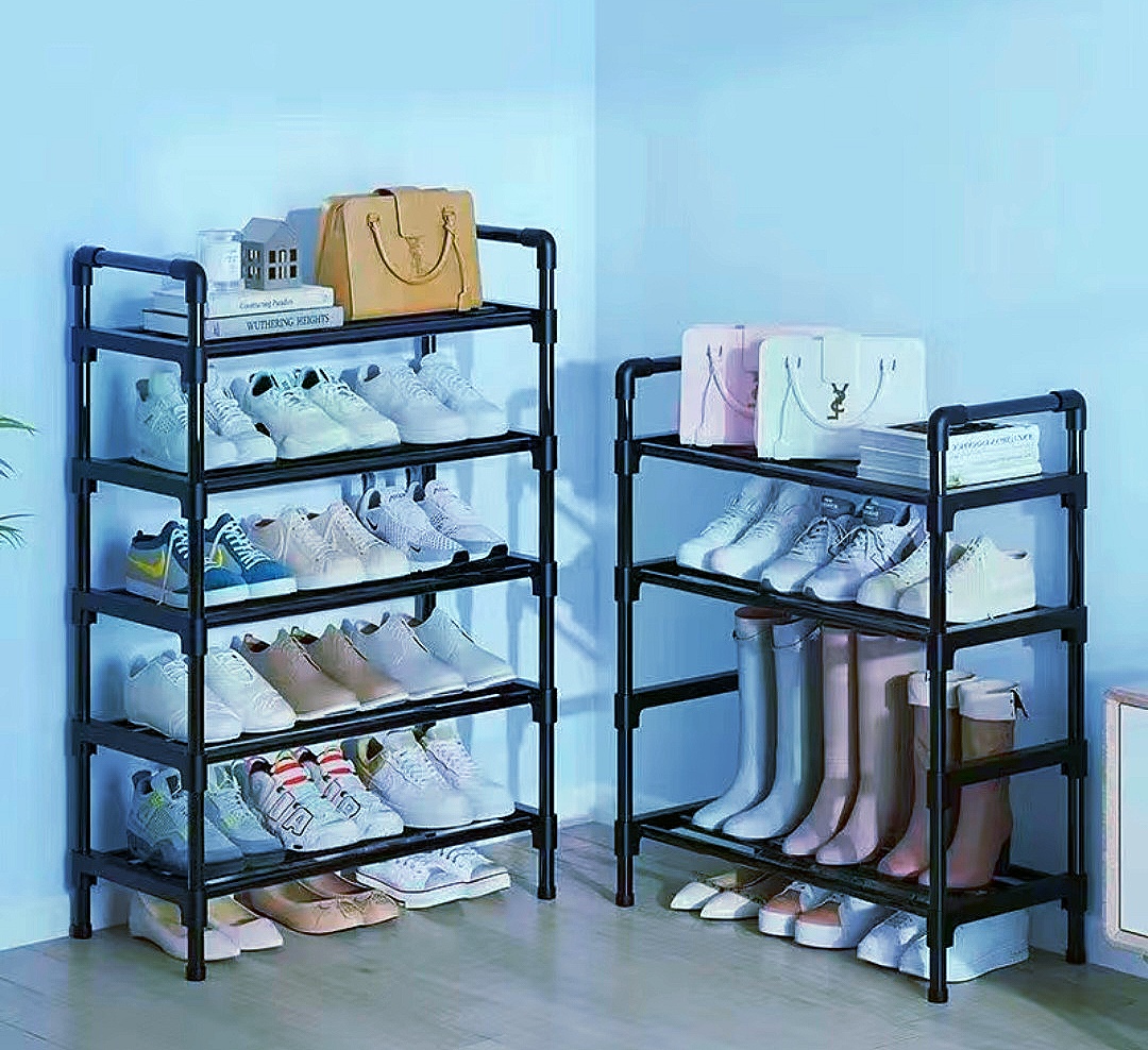 Simple shoes rack and cabinet anti-dust house enterance