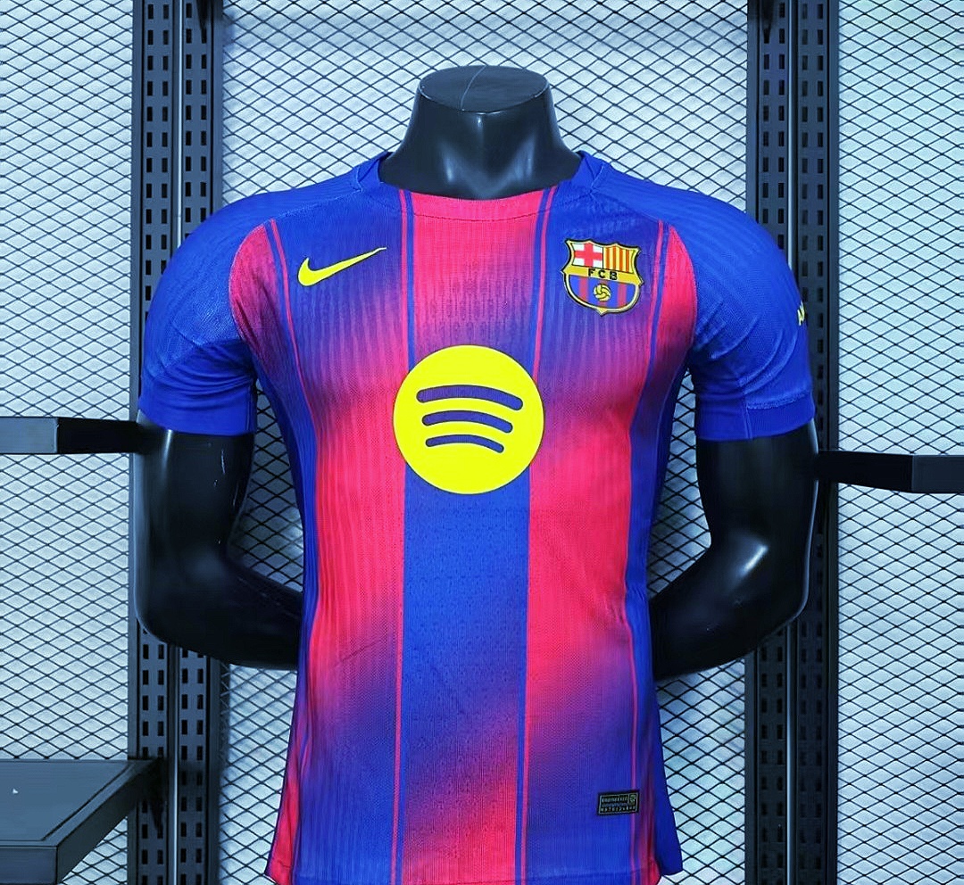 Player edition barcelona  home jersey[ football uniform]