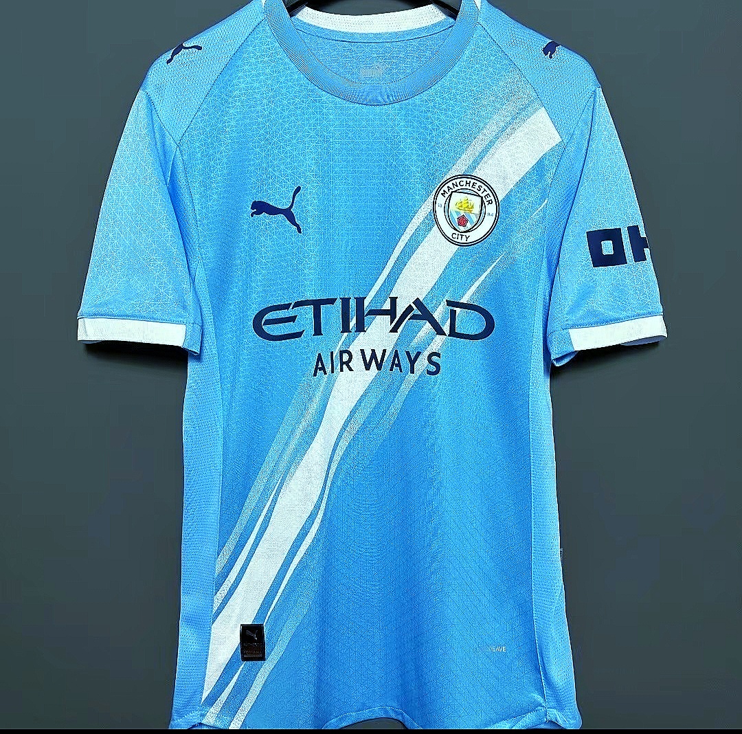 Manchester city home jersey