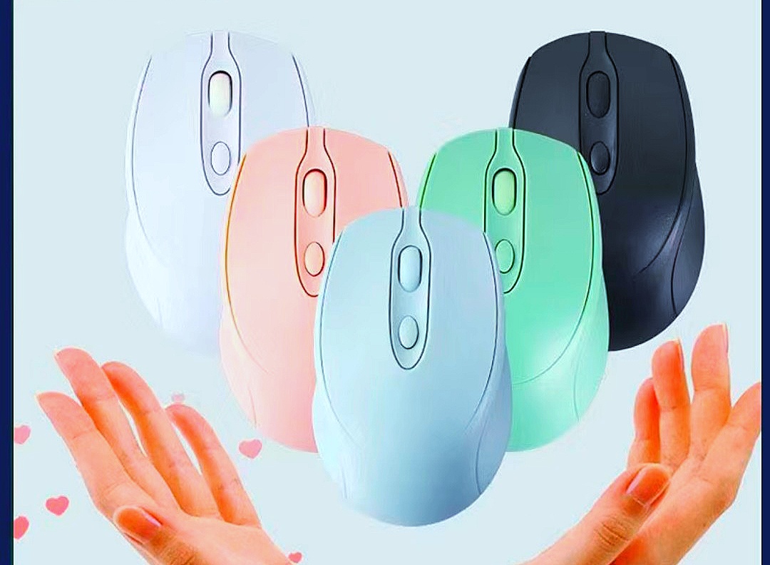 wireless bluetooth mouse silent wireless rechargeable dual mode