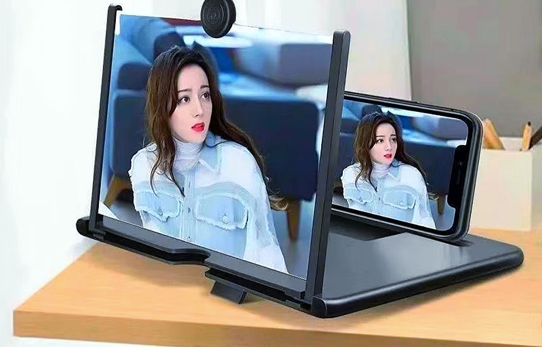 Phone screen magnifier Lazy stand drama chaser student eye protection