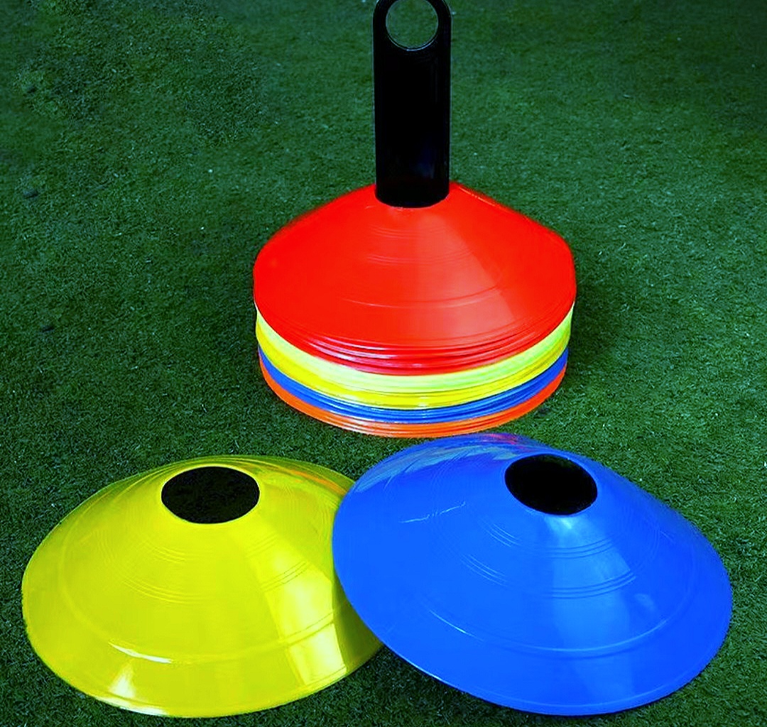 Football training equipment,flag discs round mouth obstaclles , basketball markers, thick and wear-resistant