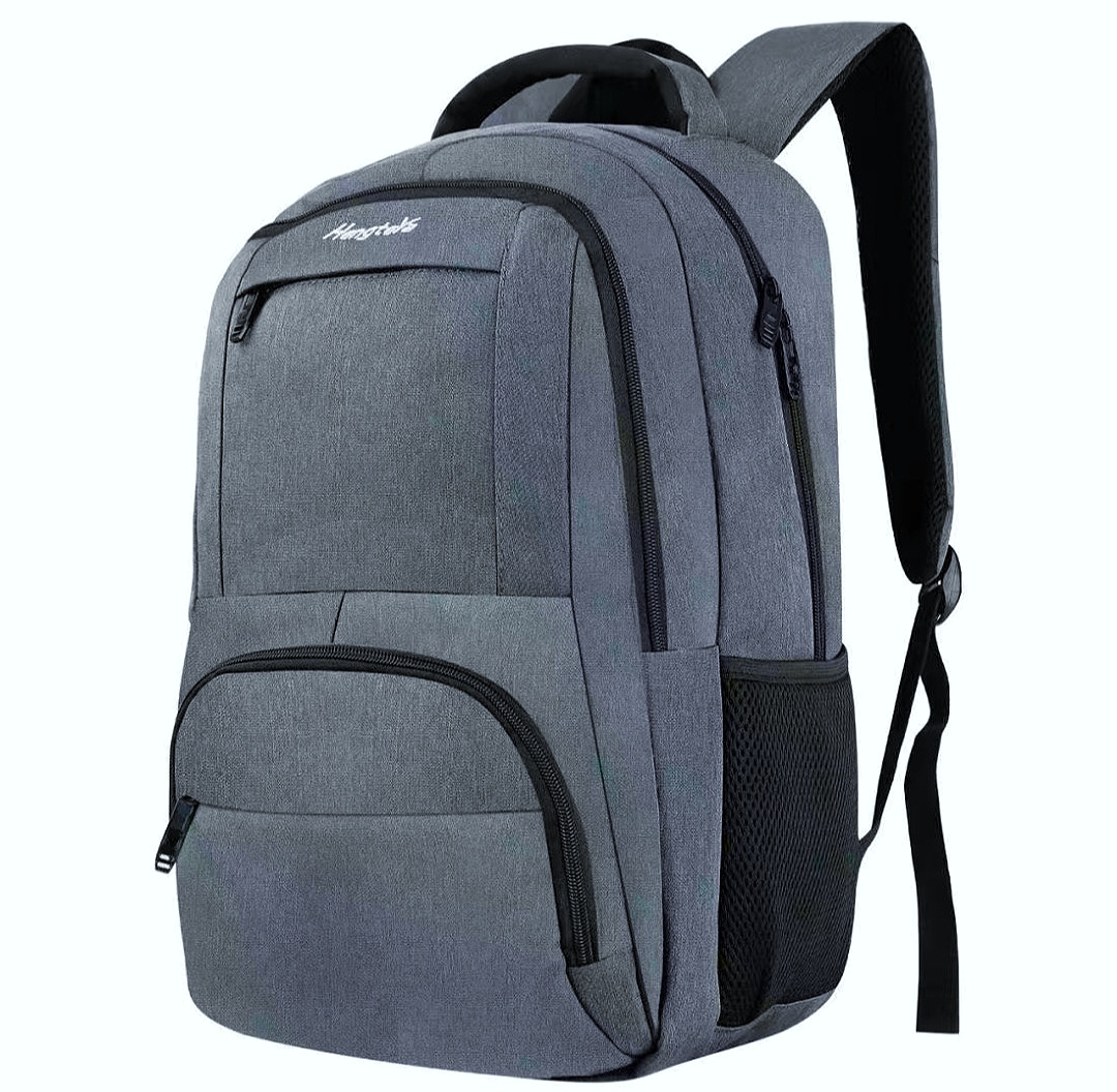 Men’s backpack large capacity junior and sinior high school book bag men’s computer bag waterproof wear-resistant casual travel bag