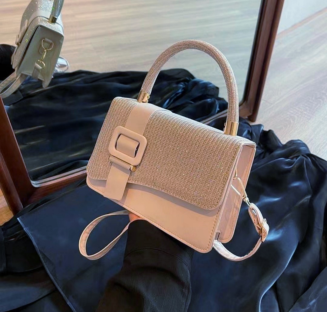 GREY [hot selling] fashion stitching small square bag hig-end  texture crossboy bag